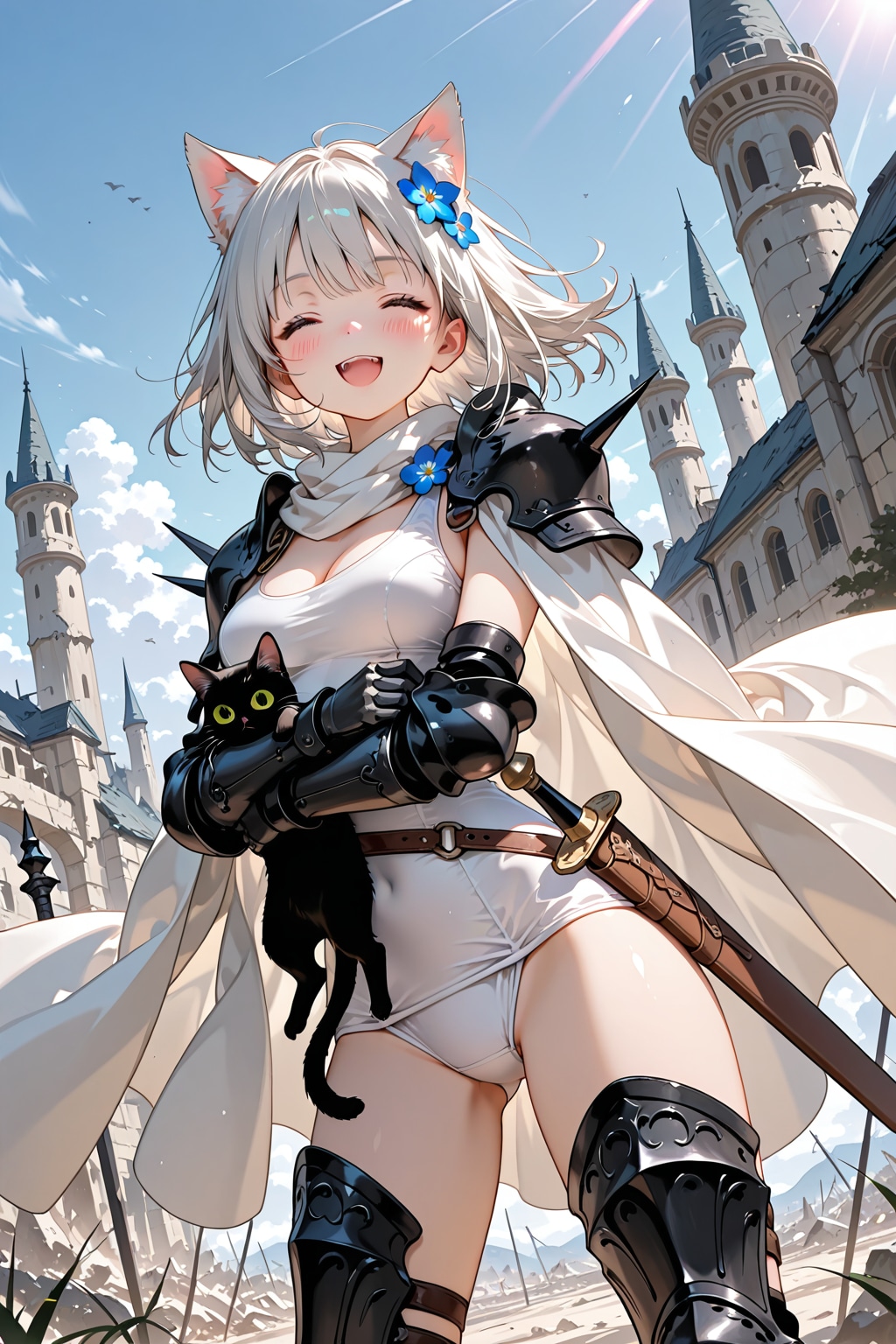 ねこみみナイトさん (MOKA) | の人気AIイラスト・グラビア