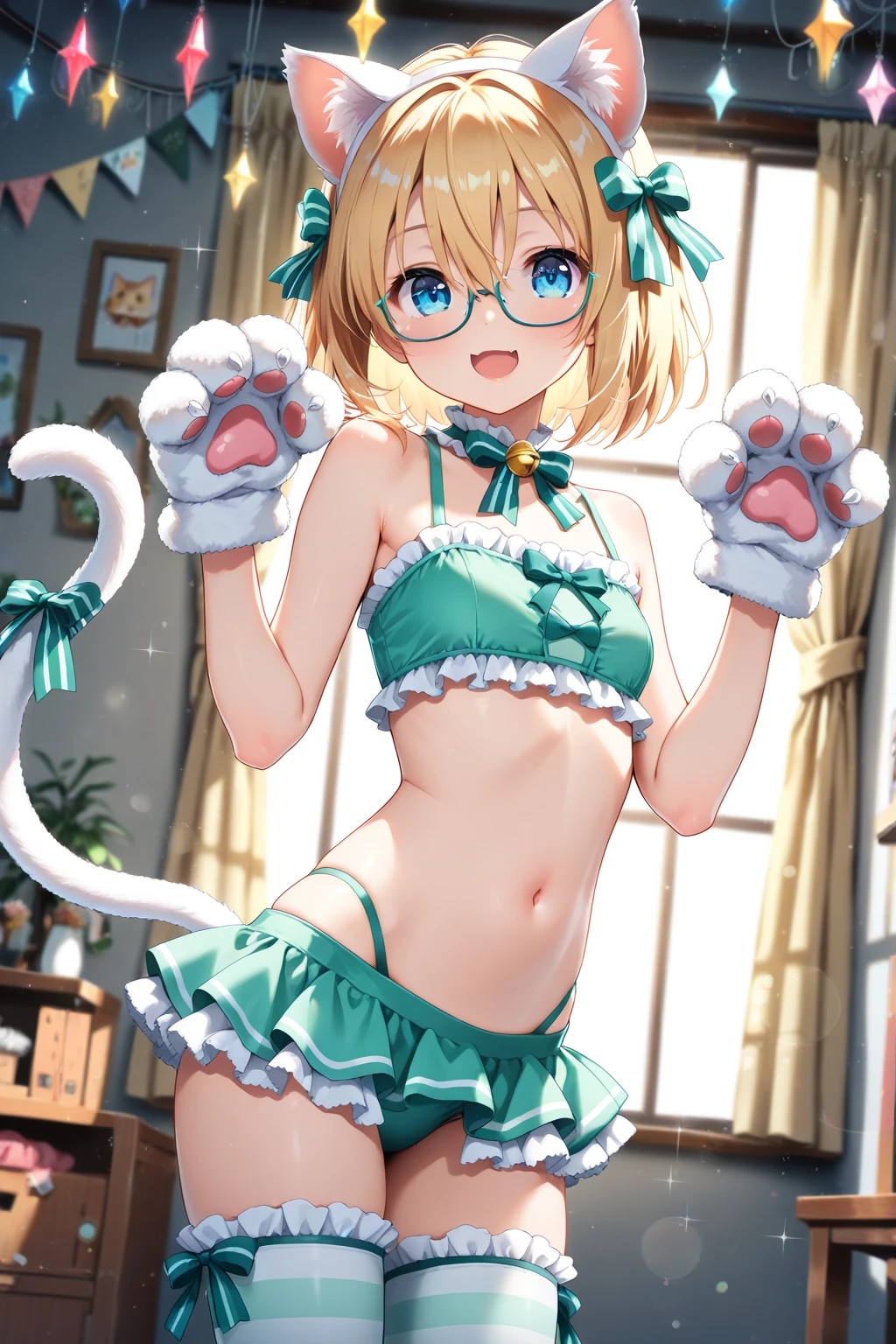 にゃんでいくよー！ | の人気AIイラスト・グラビア