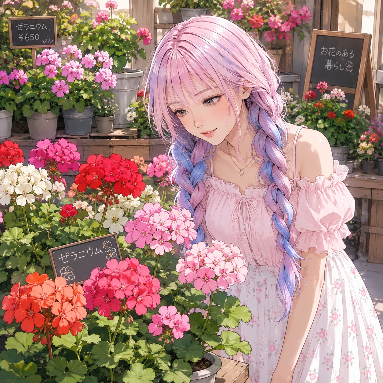 8/11の誕生花 ゼラニウム（サイちゃん）