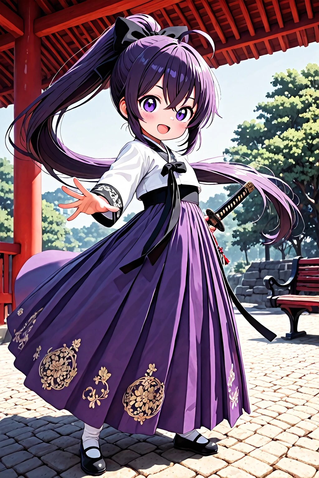 韓服クノイチ