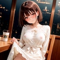 喫茶店でこっそり 4枚目