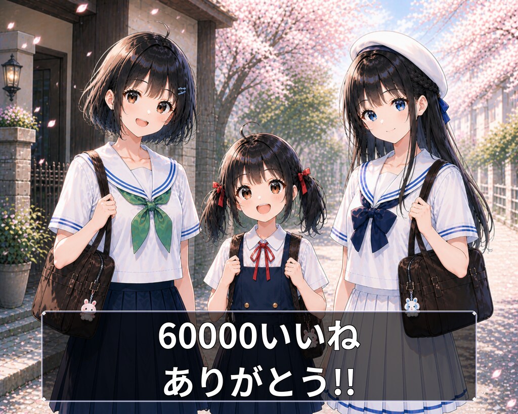 60000いいね ありがとうございます！