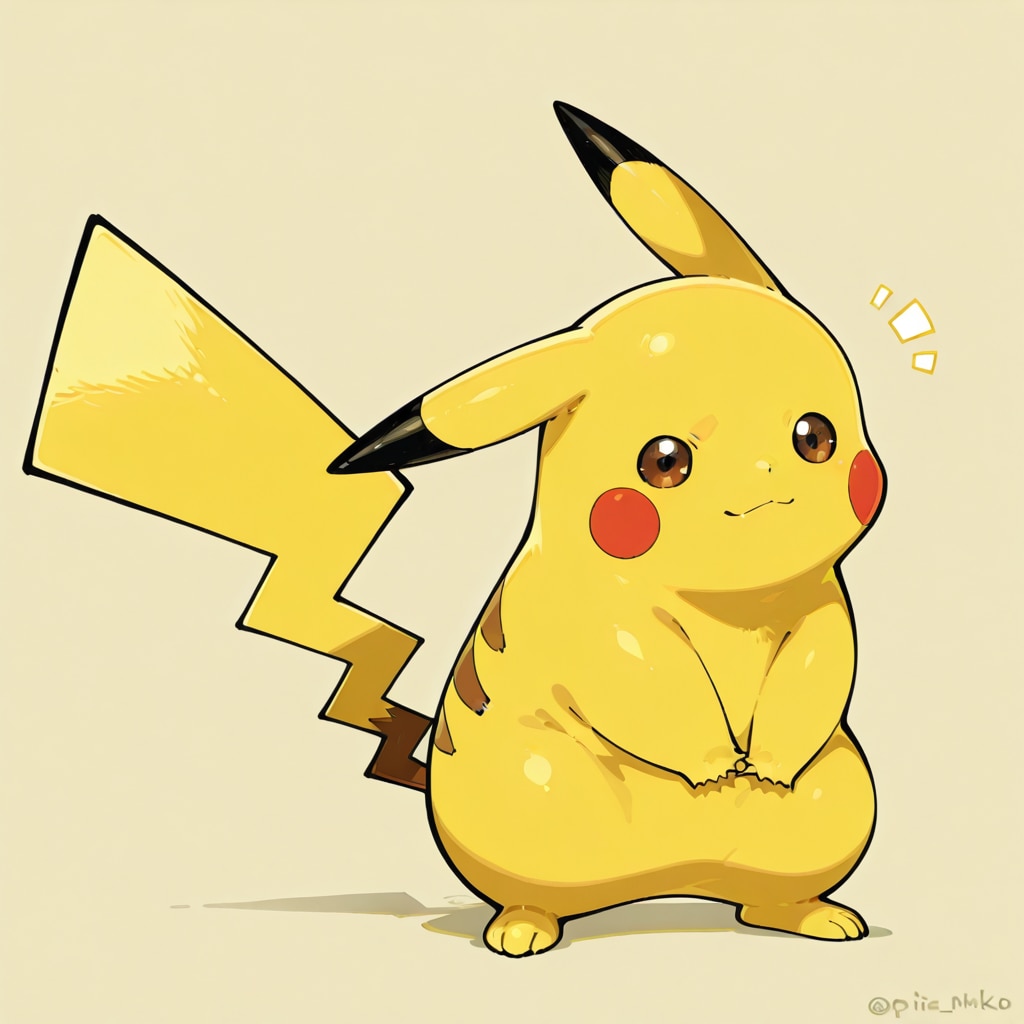 ピカチュウ　2026/1/3 | の人気AIイラスト・グラビア