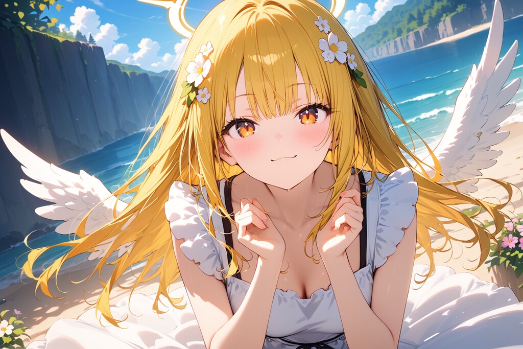 天使さん頑張ります（HALO ちちぷいちゃん）