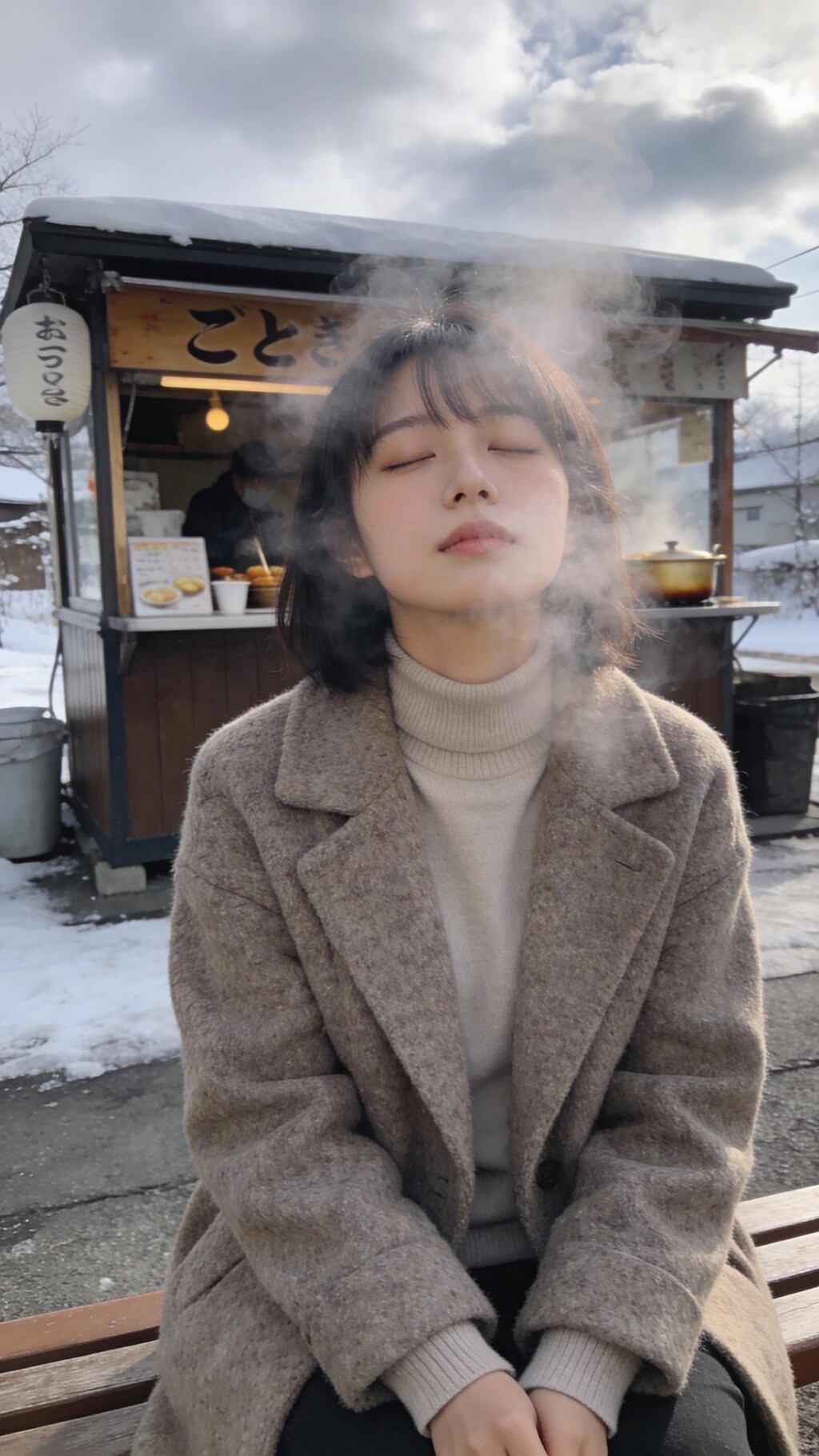 Winter Warmer at the Stall