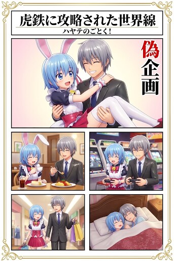 ハヤテのごとく　虎鉄に攻略された世界線