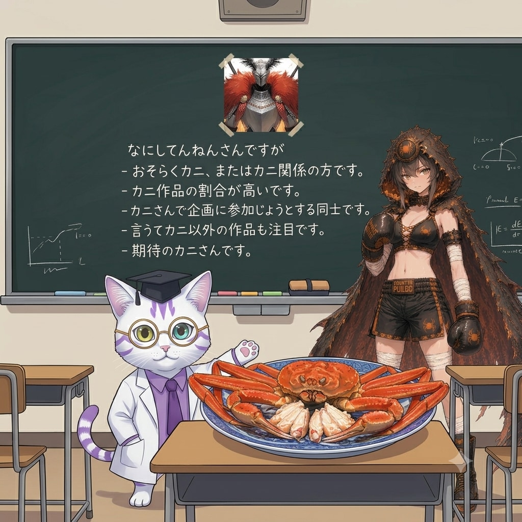 [他己紹介] なにしてんねんさん🦀