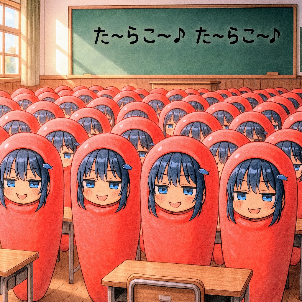 たらこたっぷりこなつちゃん