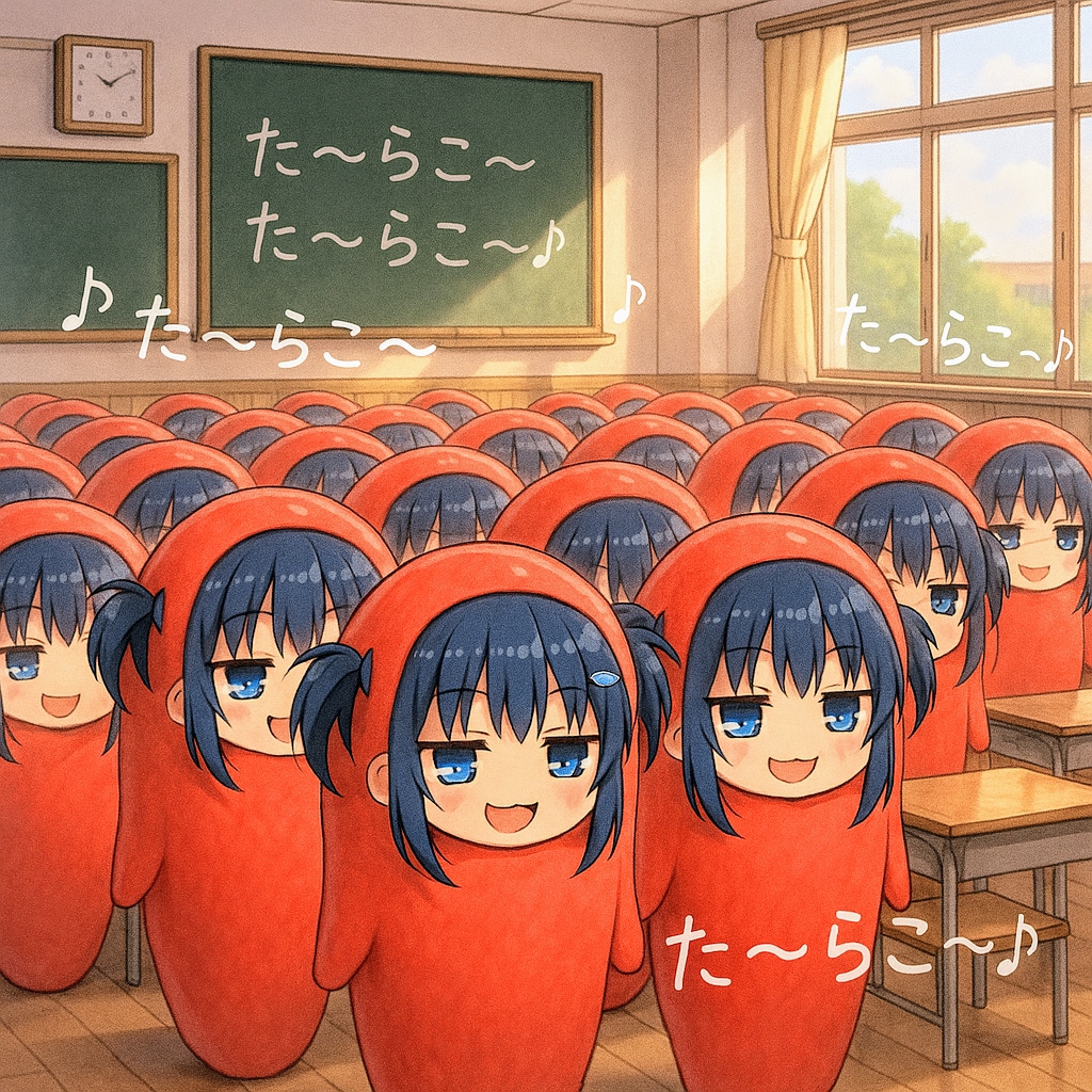 たらこたっぷりこなつちゃん