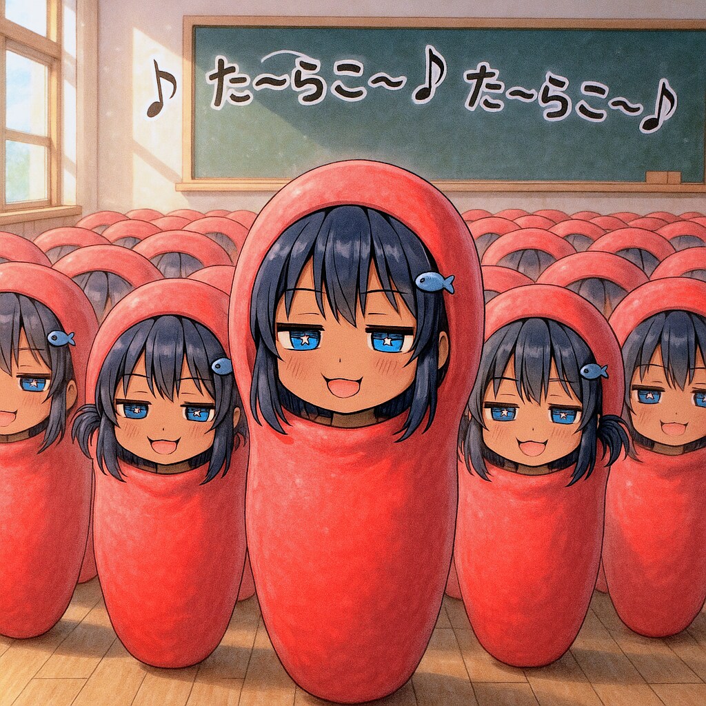 たらこたっぷりこなつちゃん