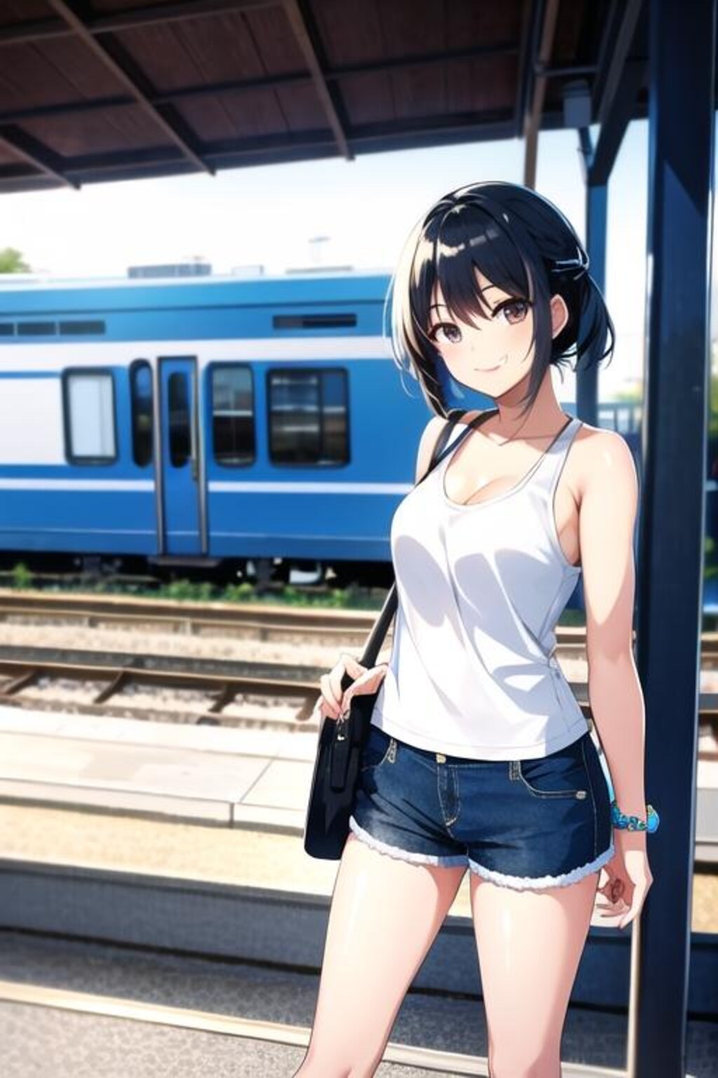 駅で待ち合わせ