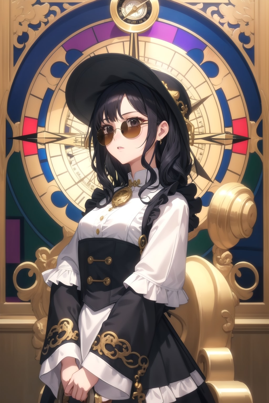 風水師ちゃんとメイド服