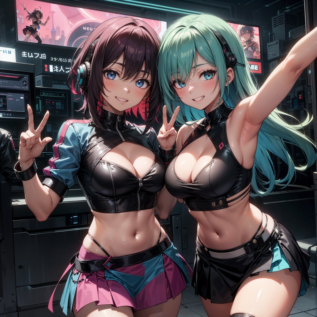 サイバーパンクな世界で
