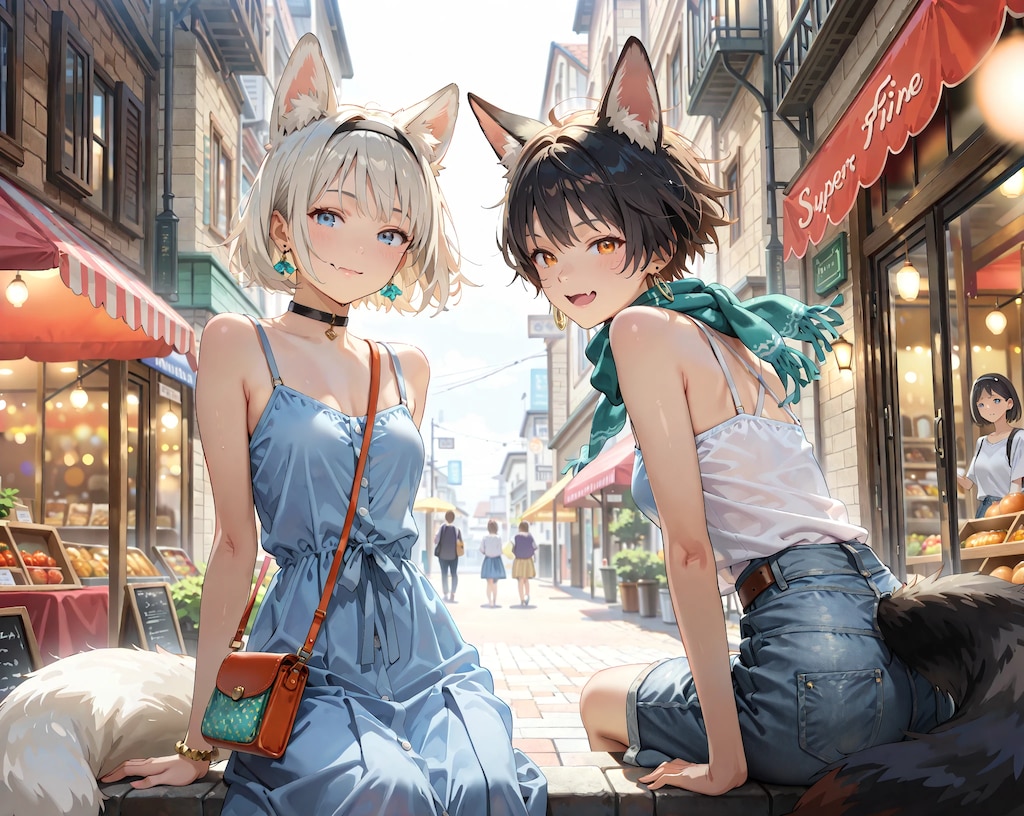 あれ、雨？　傘ある？