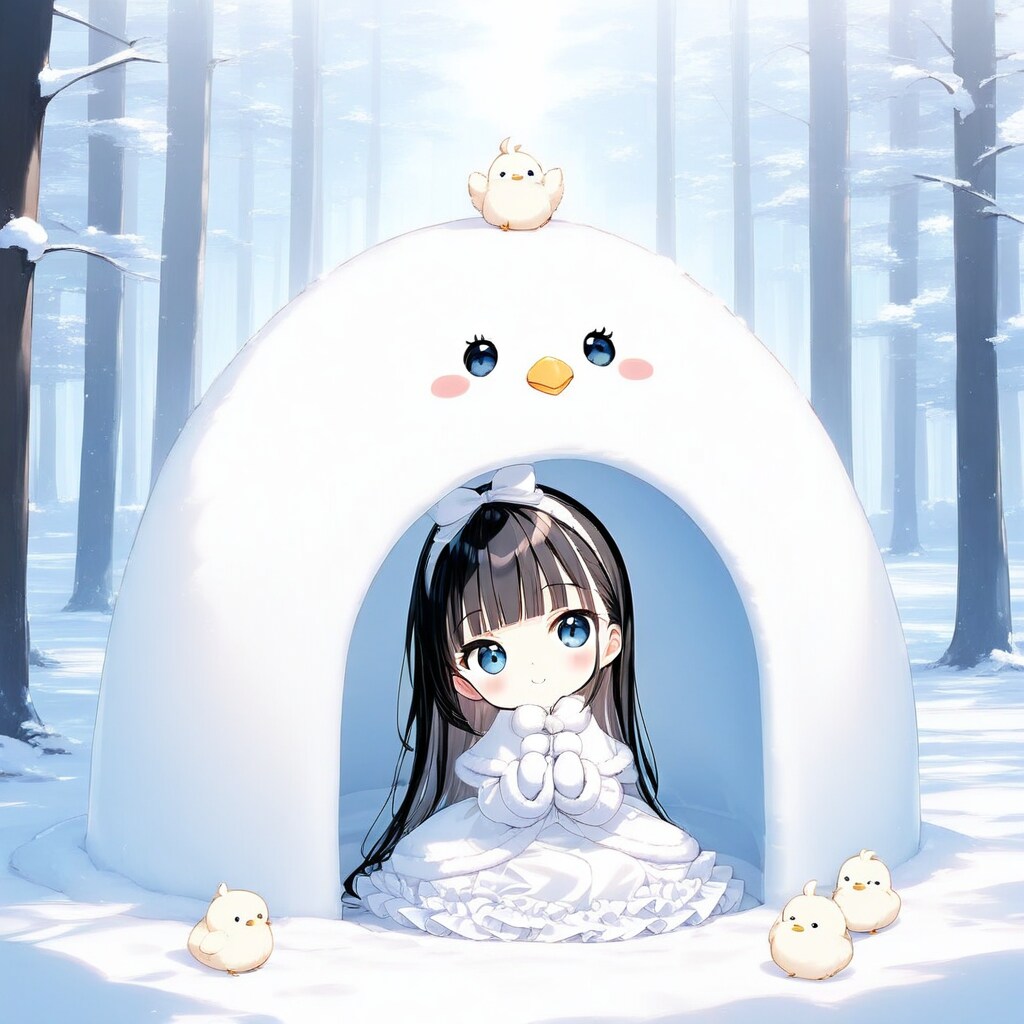ぴよちゃんかまくら