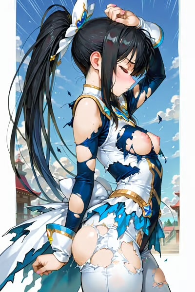 魔法少女琴春【服ビリ】②
