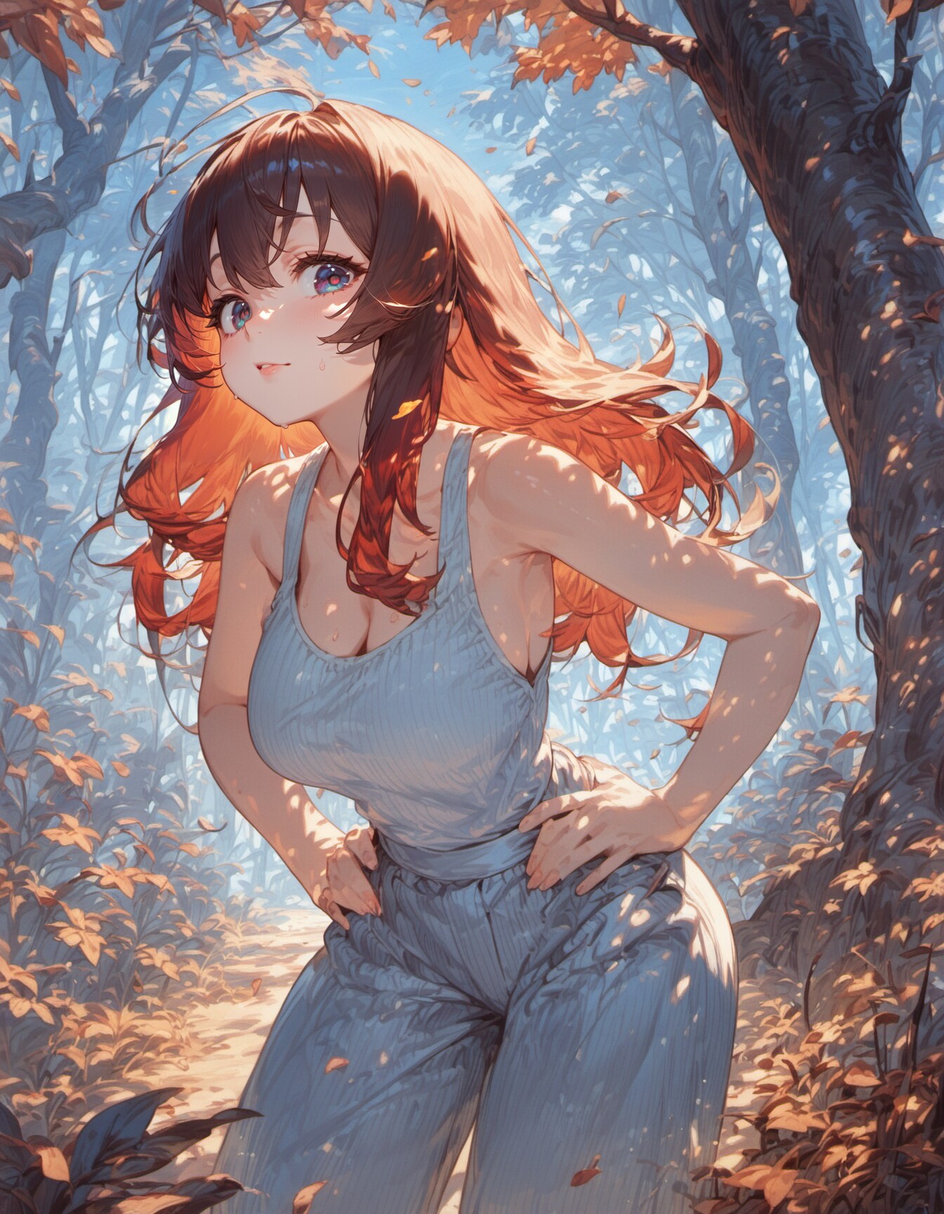 sweat pants | の人気AIイラスト・グラビア