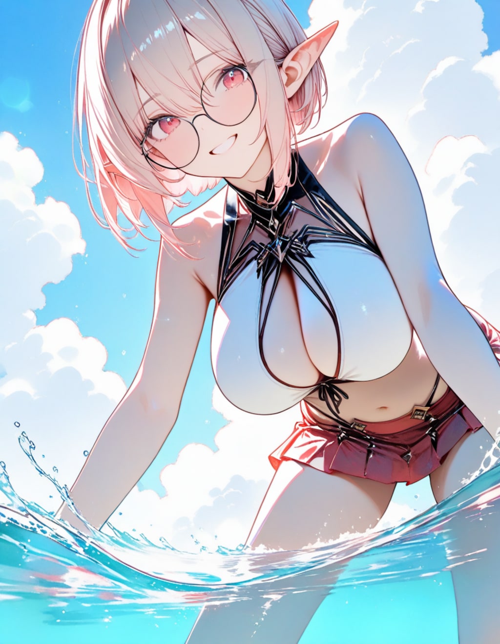 海水浴MuaccaさんXL