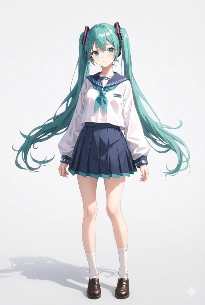 初音ミク、立ち絵 | の人気AIイラスト・グラビア