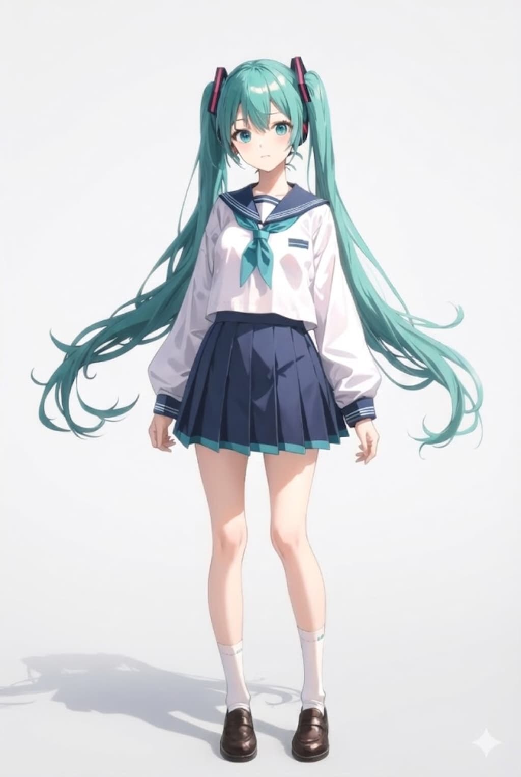 初音ミク、立ち絵