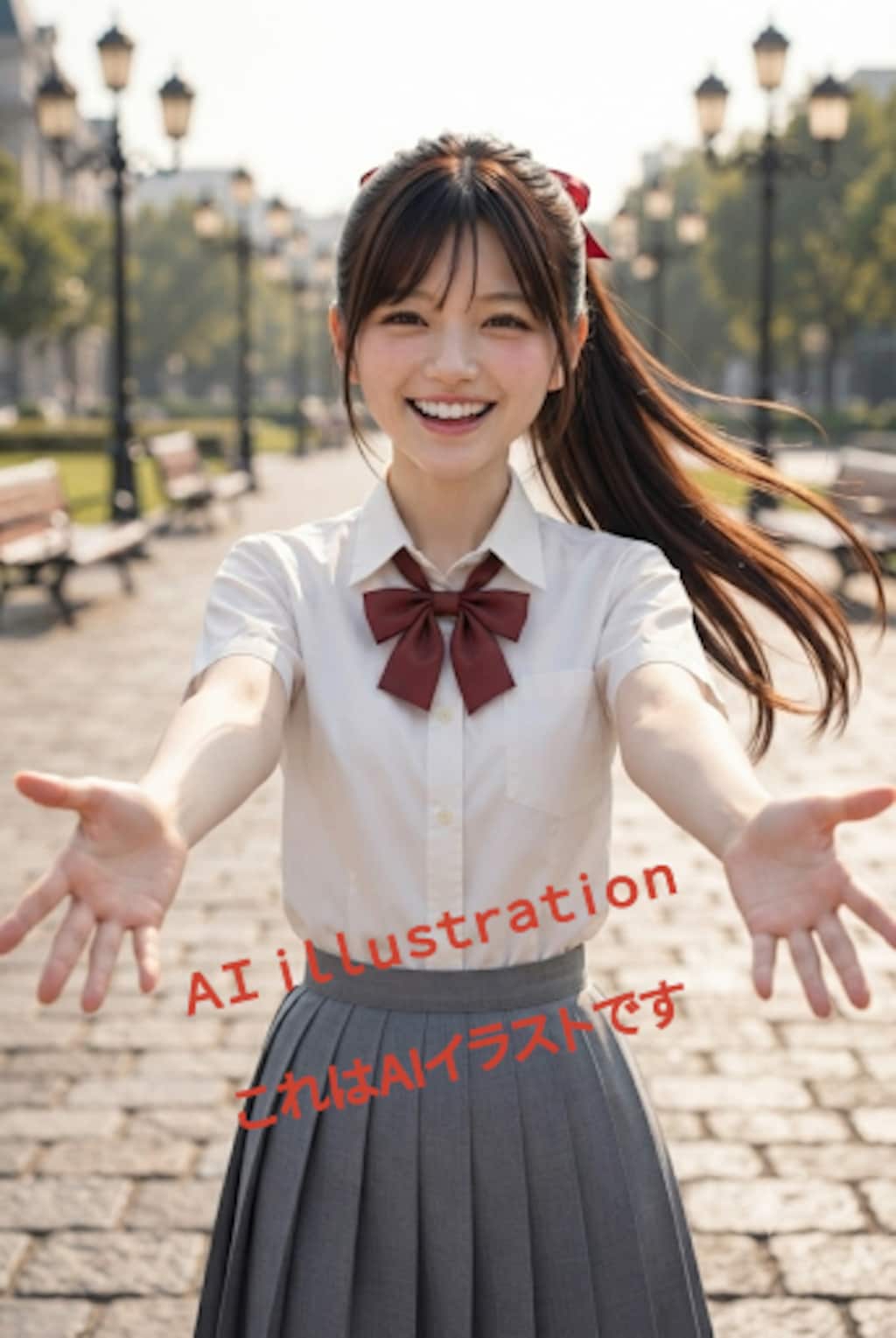 初恋のポニーテール美少女