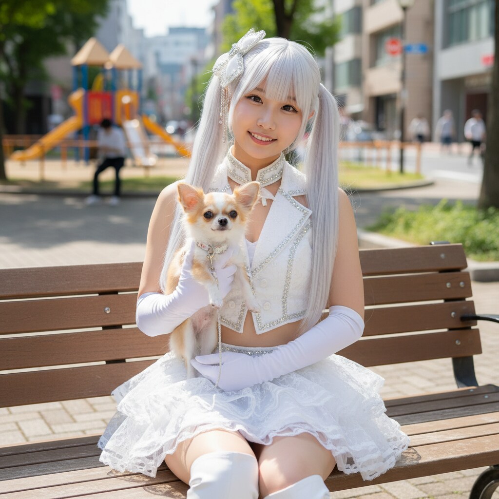 白ツイさん。チワワ ありがとうの日