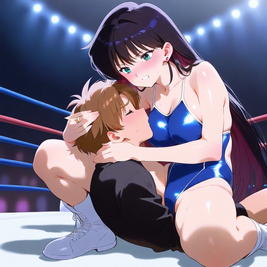 火野レイ、勝利後に乱入してきた男子学生を…