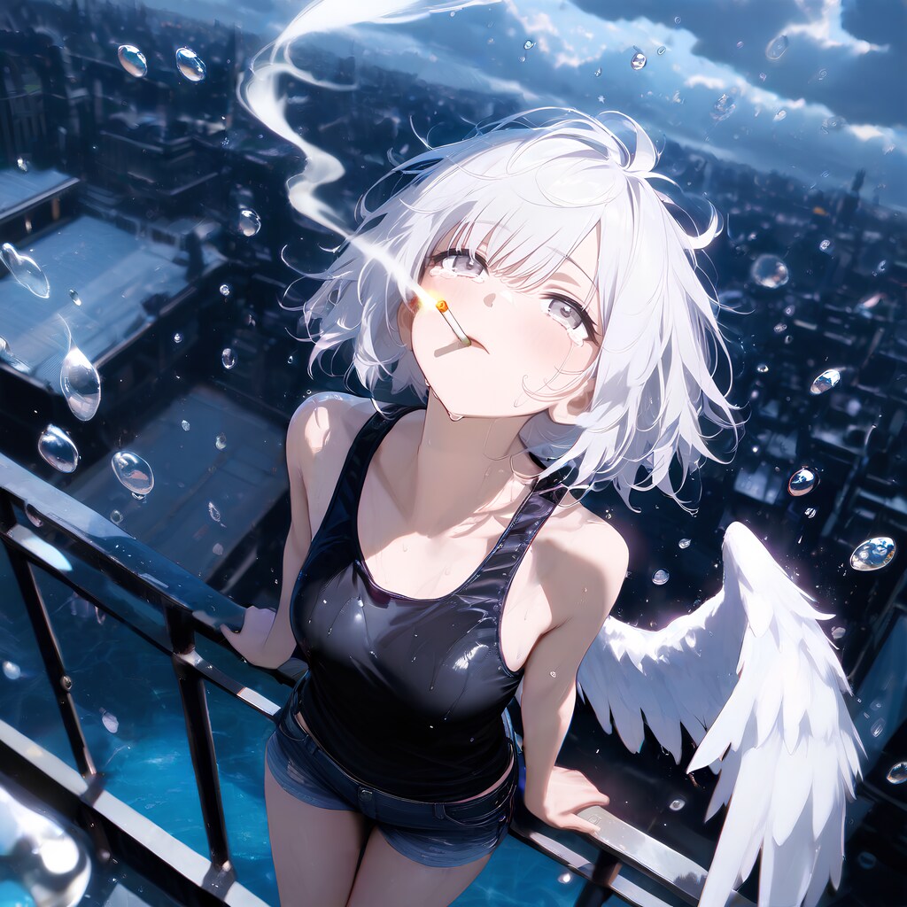 この煙の様に、空にいけたら