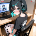 配信するあの子 2枚目
