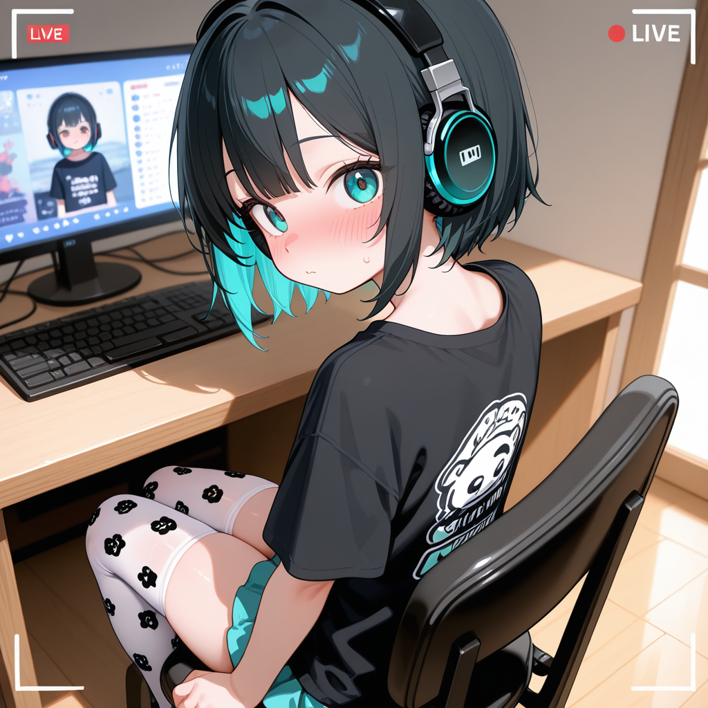 配信するあの子