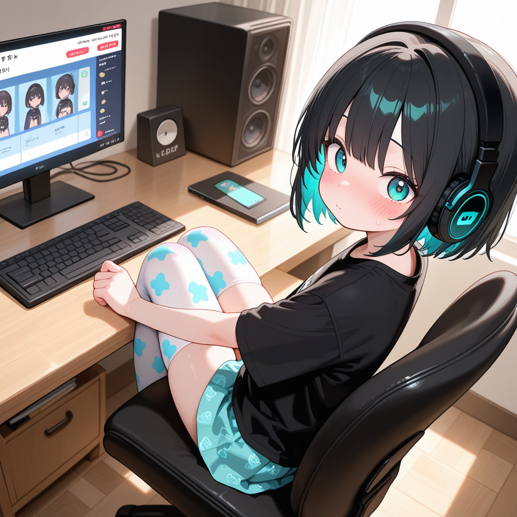 配信するあの子