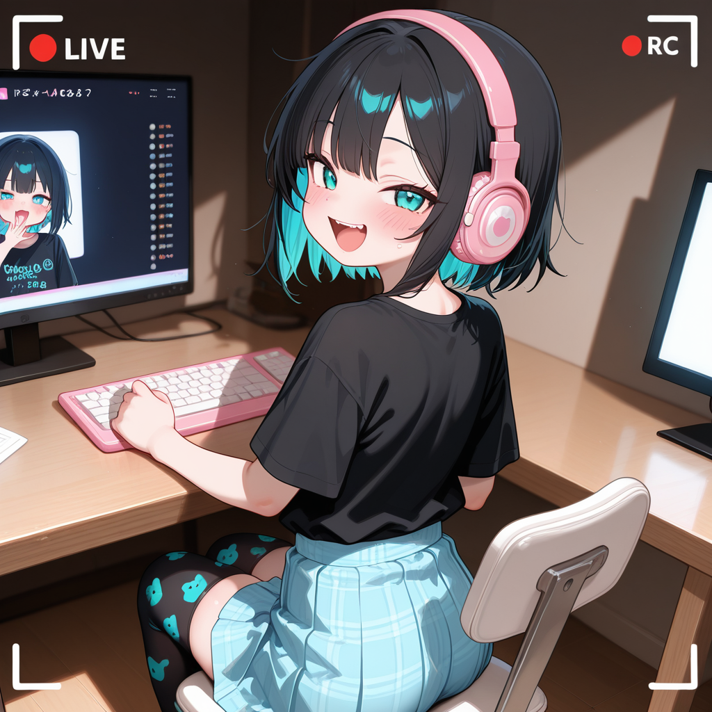 配信するあの子