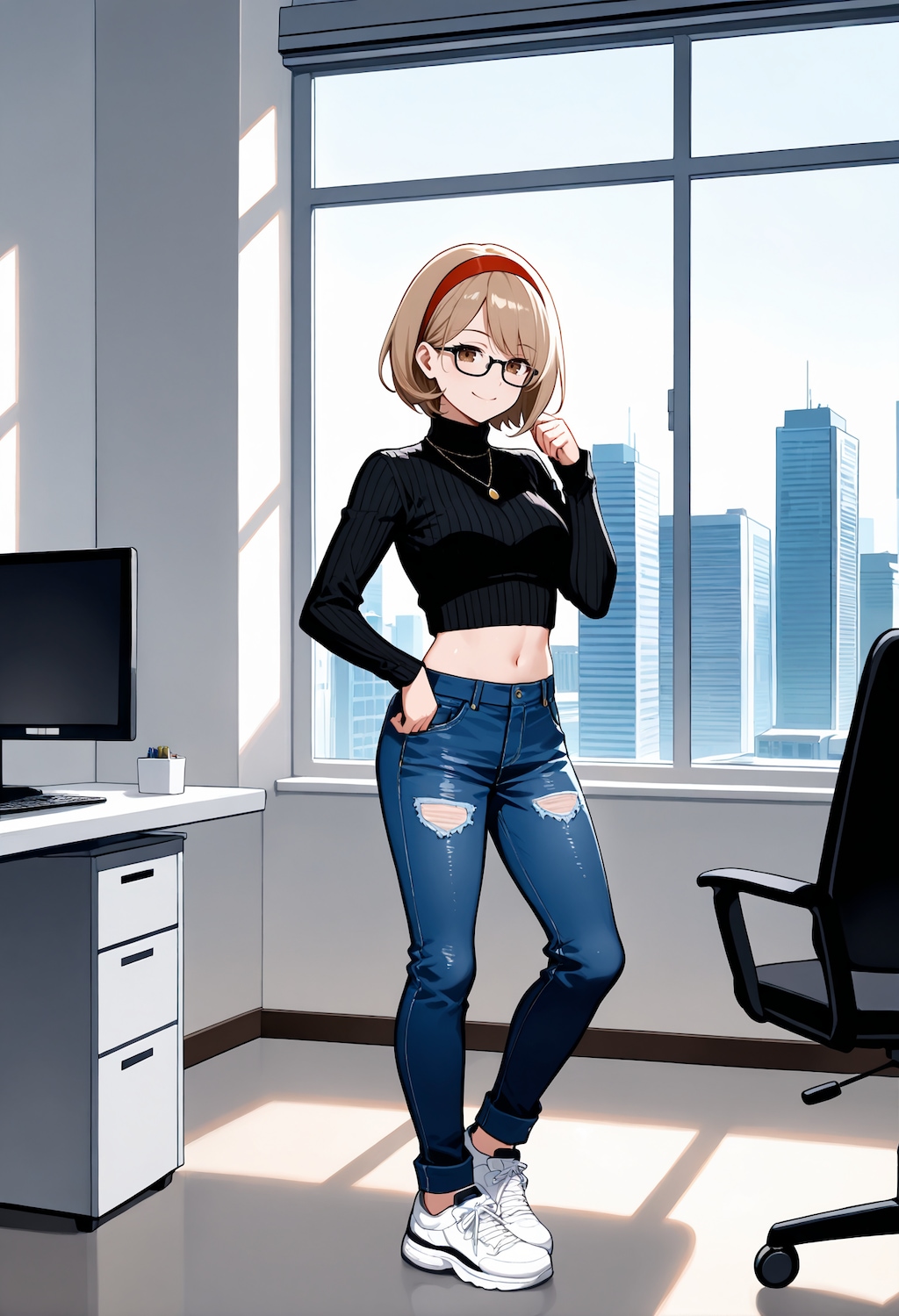 【今日の腹筋】女社長智美