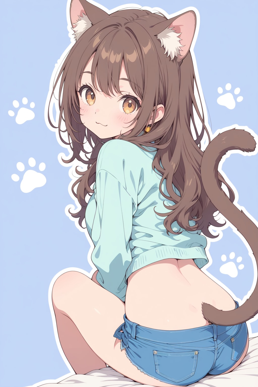 ホットパンツにゃ