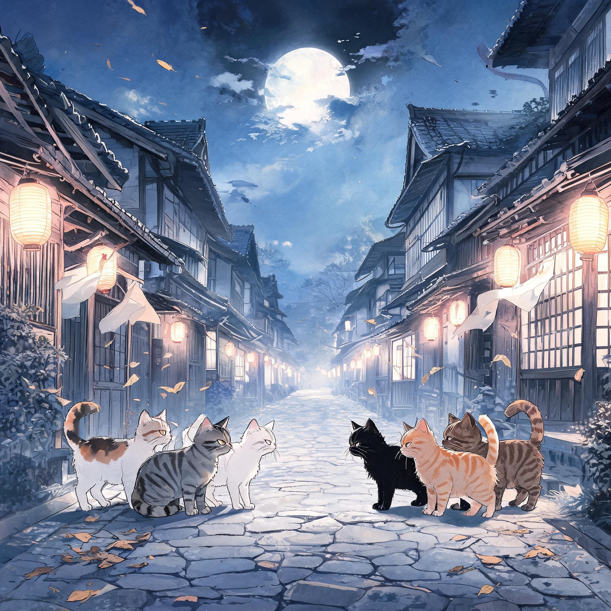 真夜中の対決