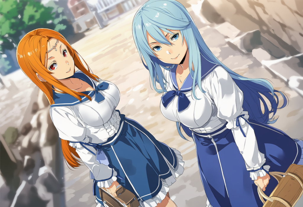 青の制服