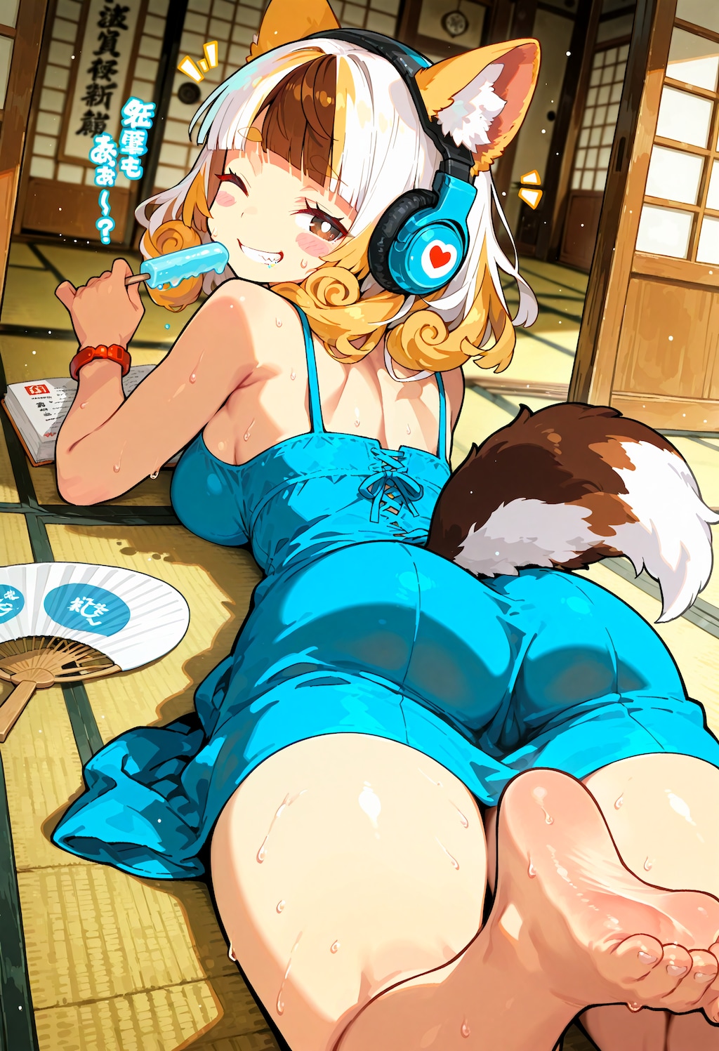 暑い。。