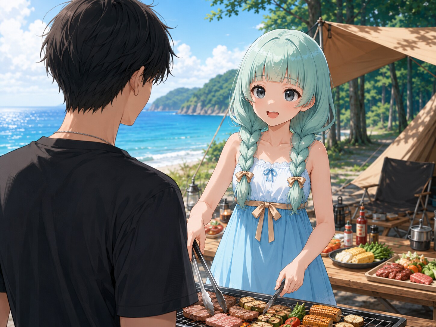 ミリィちゃんの夏休み | の人気AIイラスト・グラビア