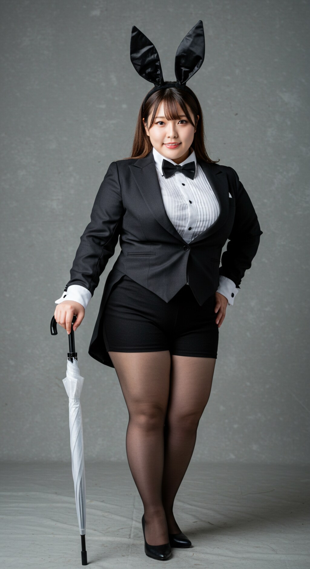 ビニール傘とぽっちゃりさん