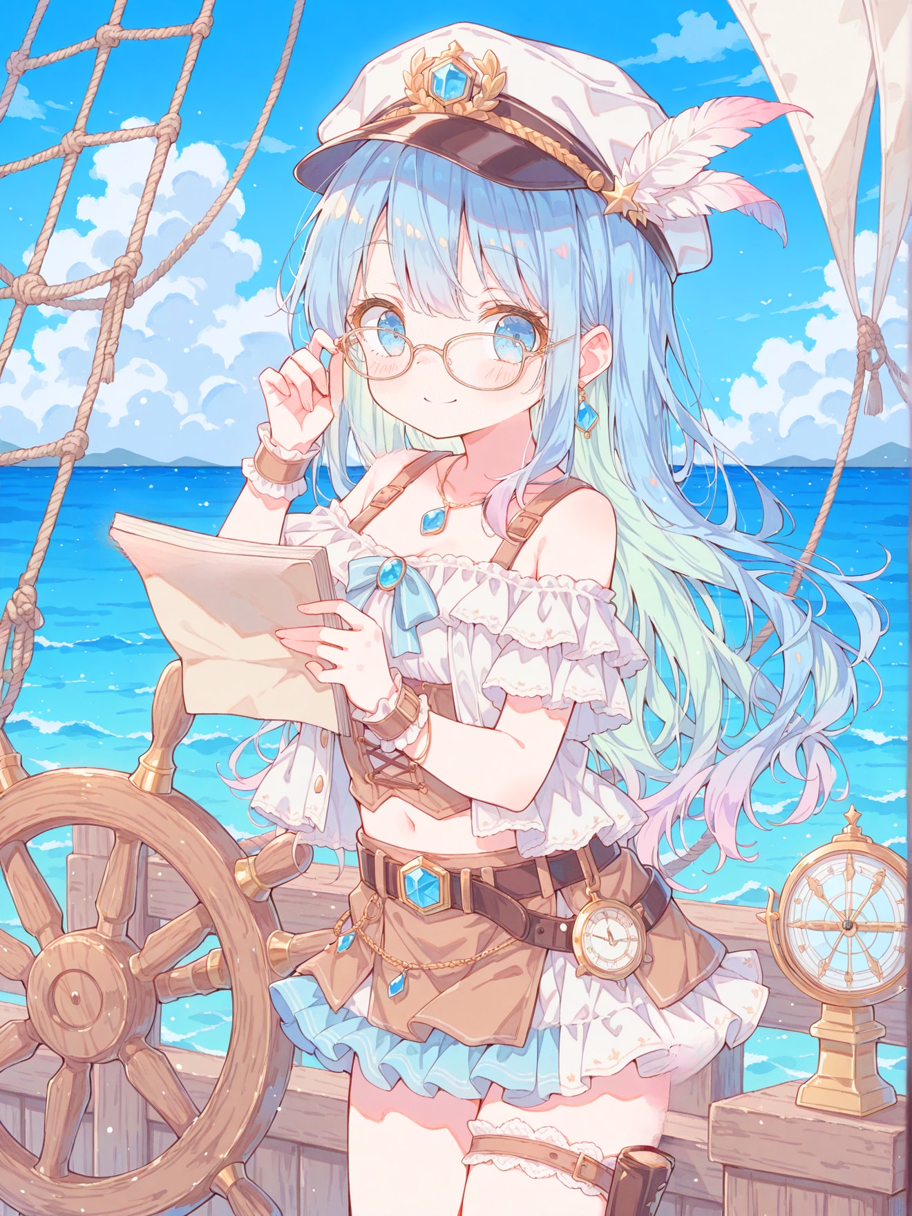 航海の案内はお任せください | の人気AIイラスト・グラビア