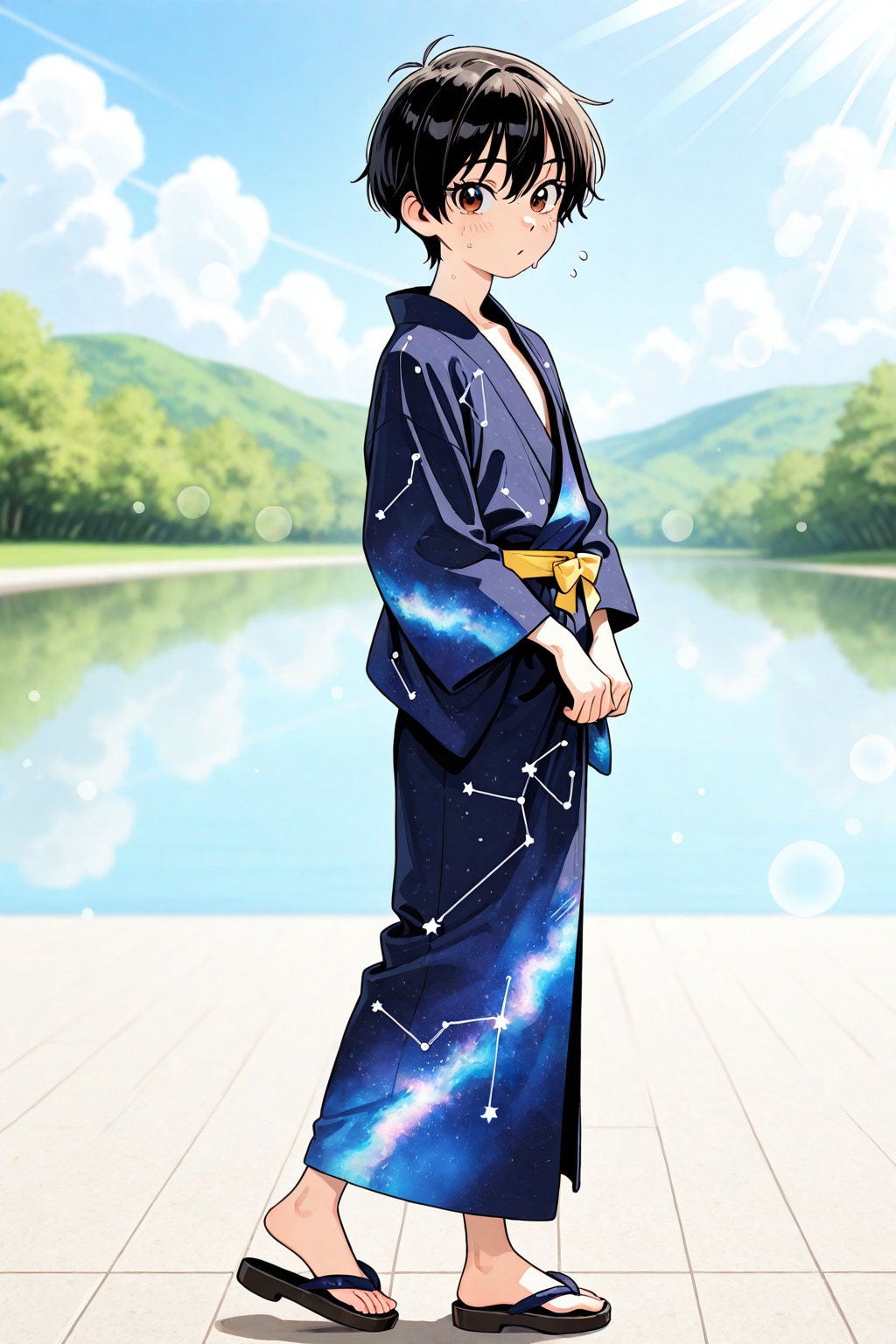 真昼の星空