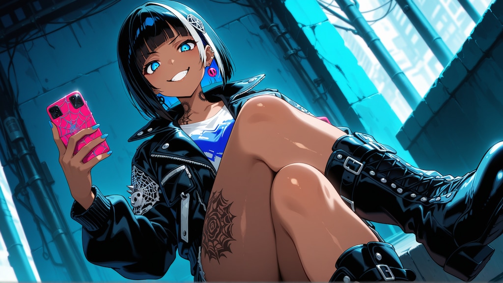 うちの子バッドガール