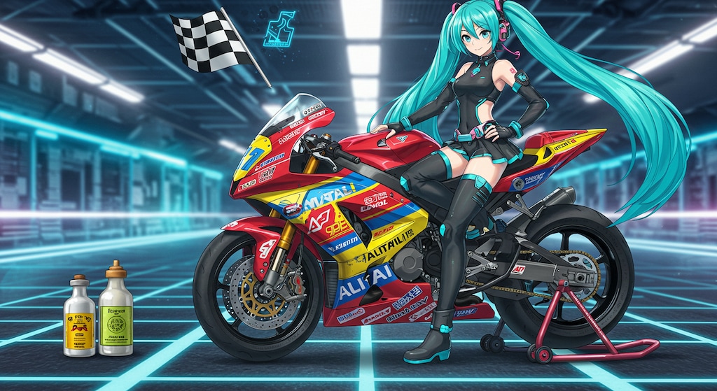 初音ミクとアリタリア隼