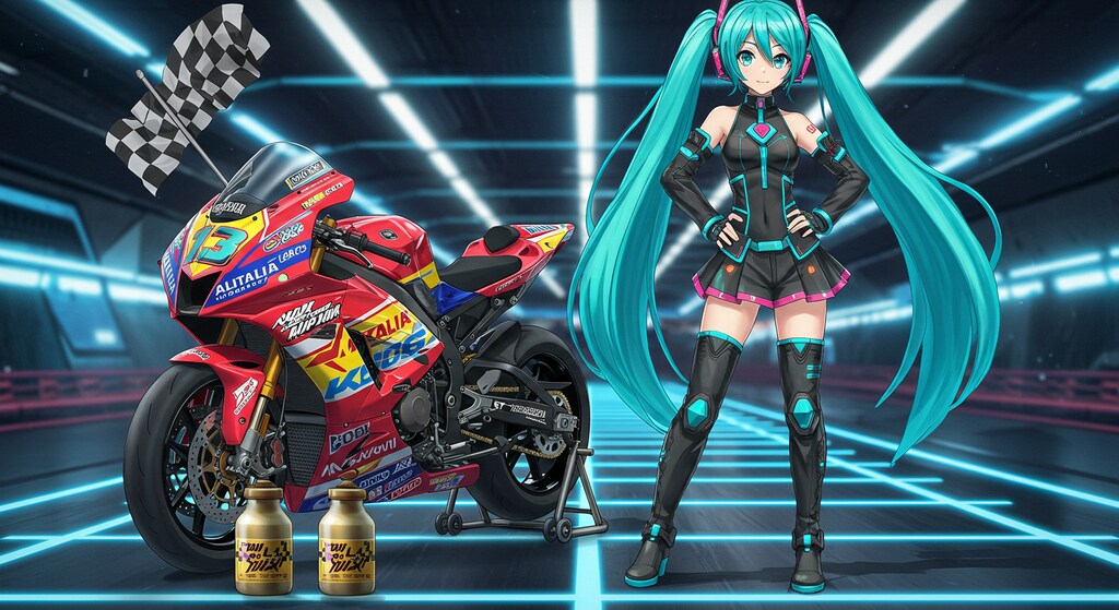 初音ミクとアリタリア隼