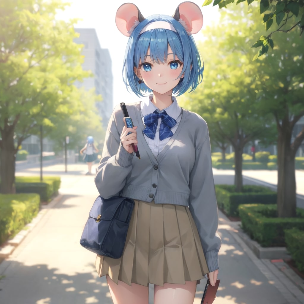 朝のキャンパス・チュウ