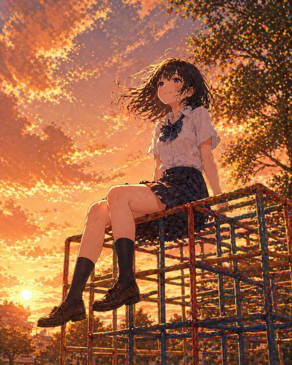 夕やけ