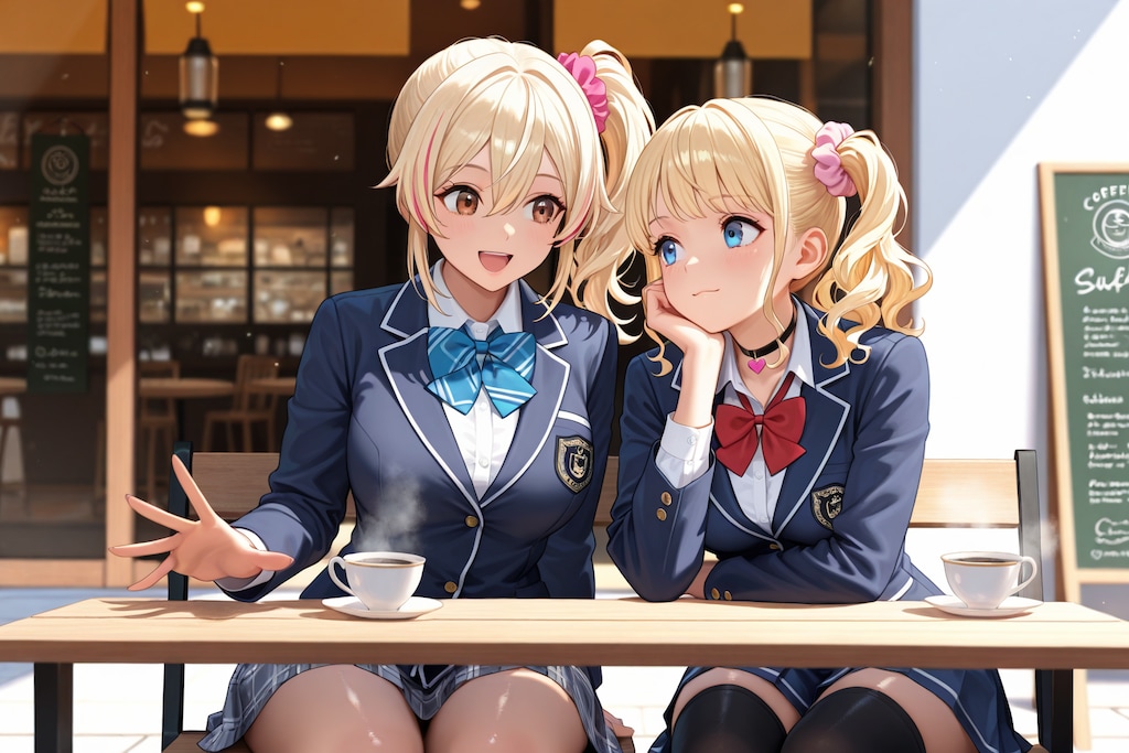 サイドポニー共演！