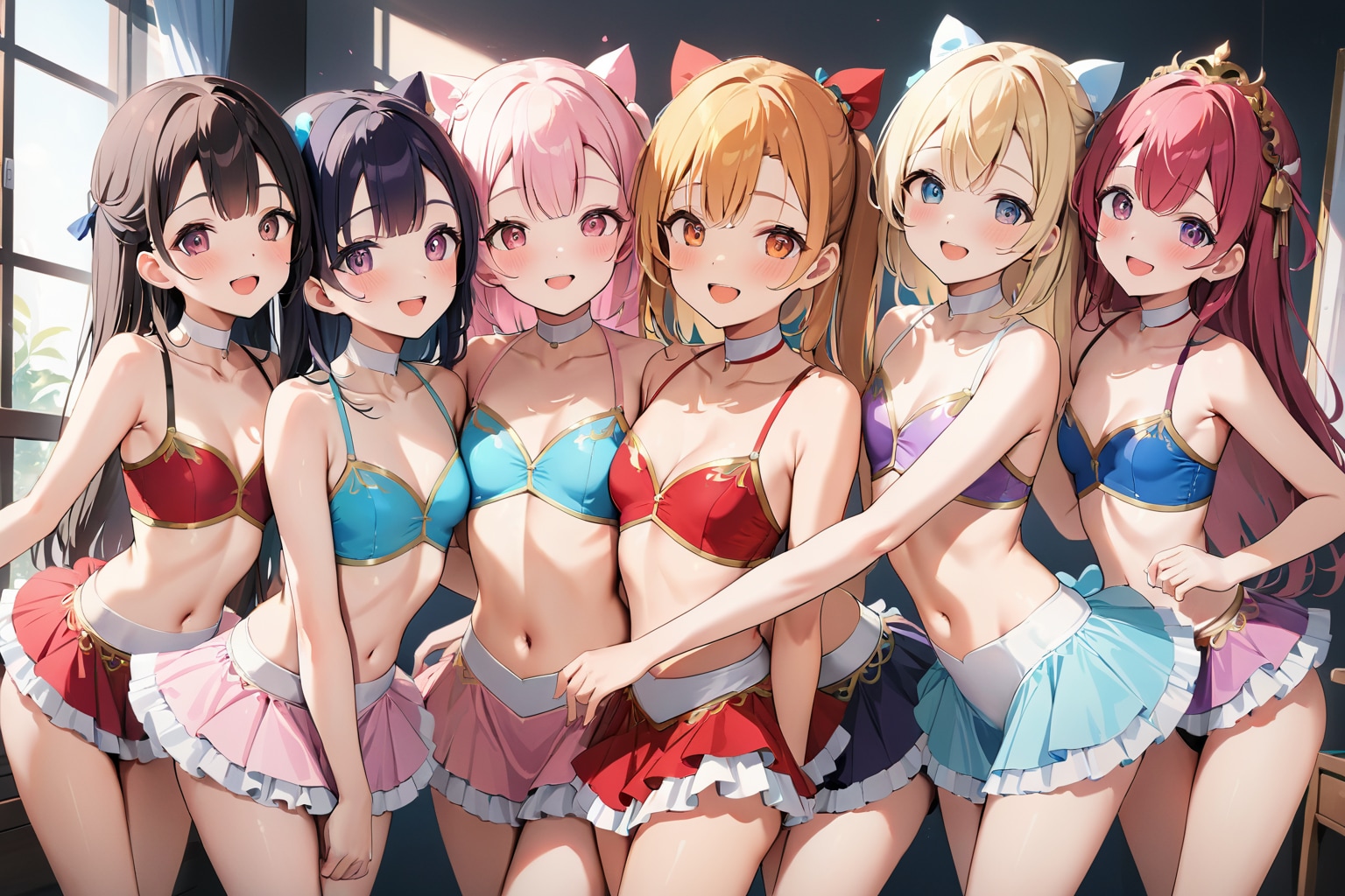 おかえり～さあ、私たちと遊ぼうよ♪