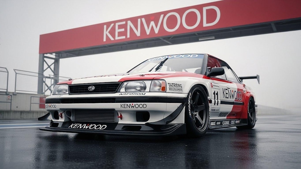 Kenwoodレガシィレーシングカー