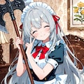 戦斧使いのメイドさん 3枚目